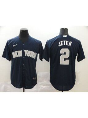 Derek Jeter Navy Stitched Jersey